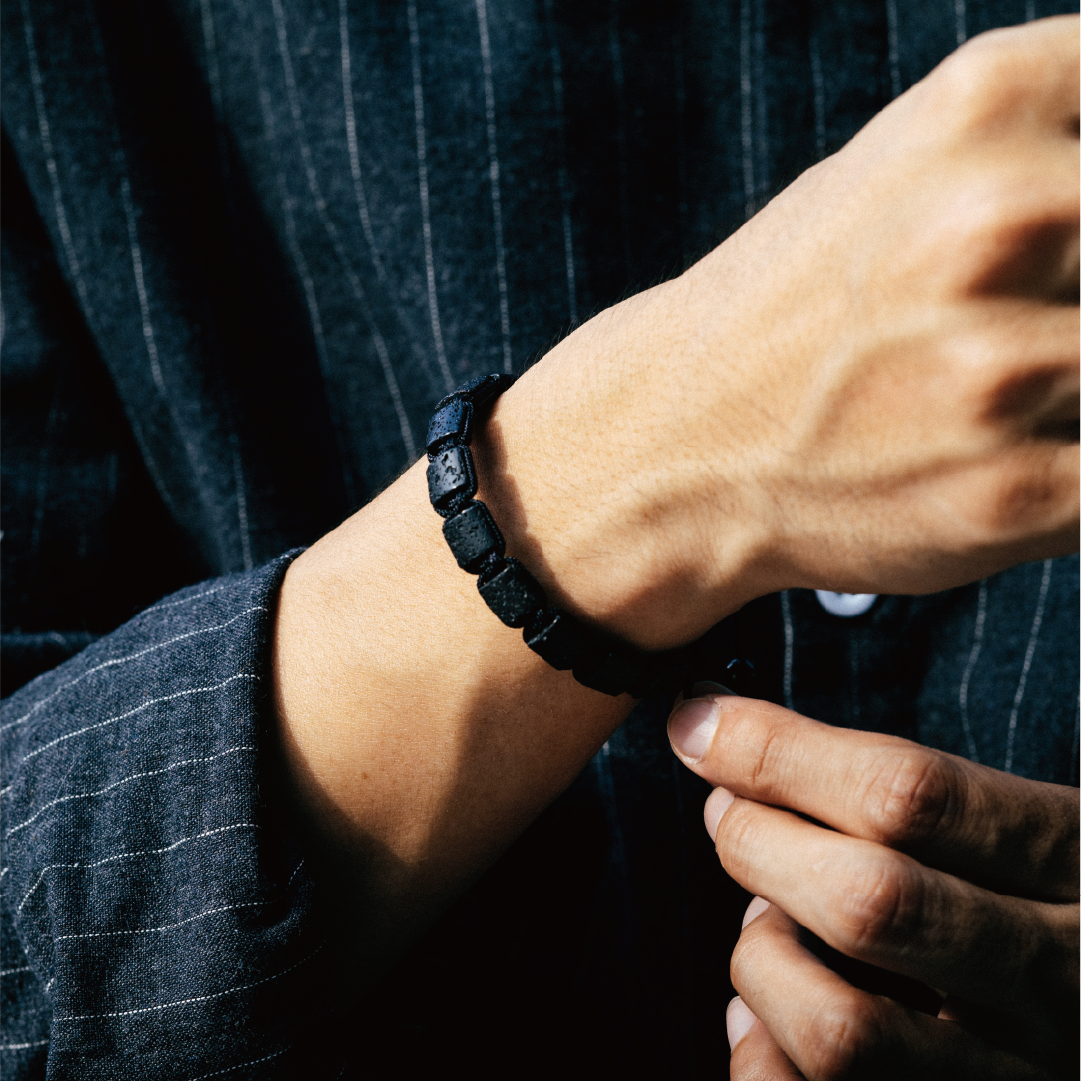 Nouvelle|黑騎士|火山石手鍊