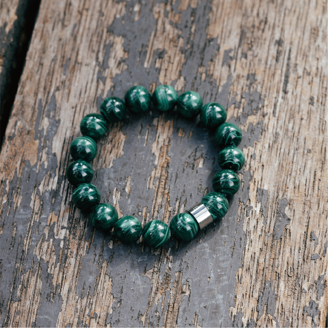 PURE|孔雀石手鏈