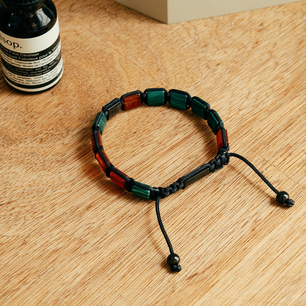 Nouvelle|Marley|孔雀石。紅瑪瑙