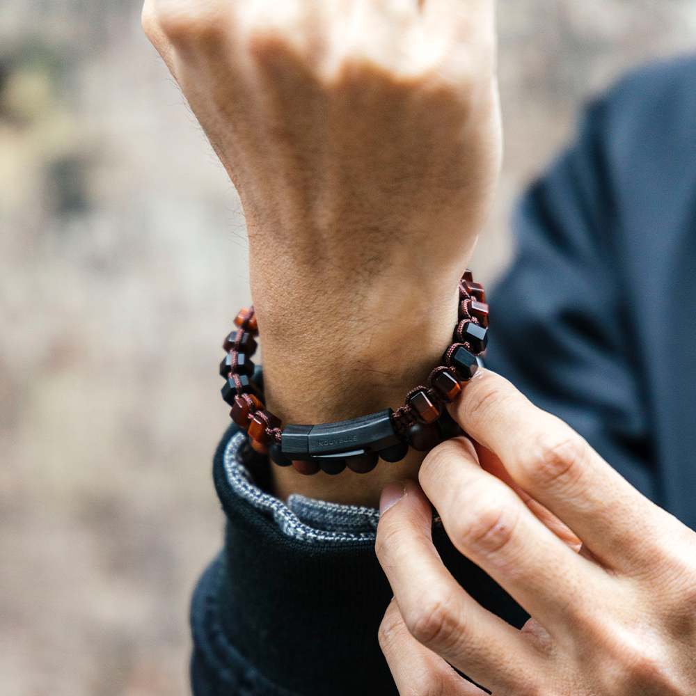 Nouvelle丨R.A.M.丨虎眼石、黑瑪瑙手鏈