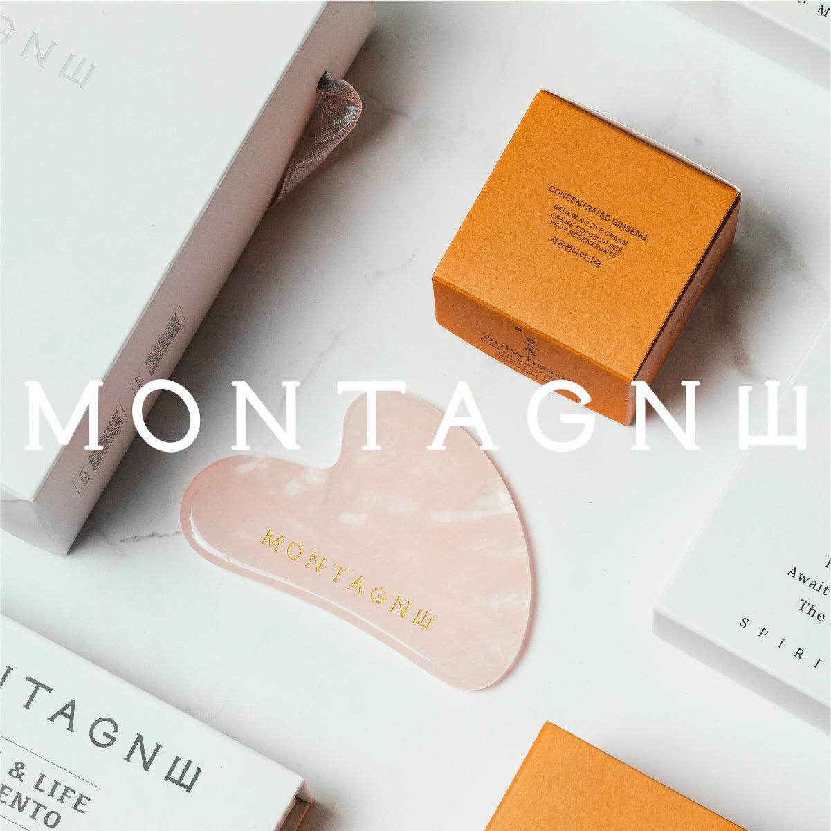 粉晶呵護套組丨粉水晶刮痧板+雪花秀彈力眼霜