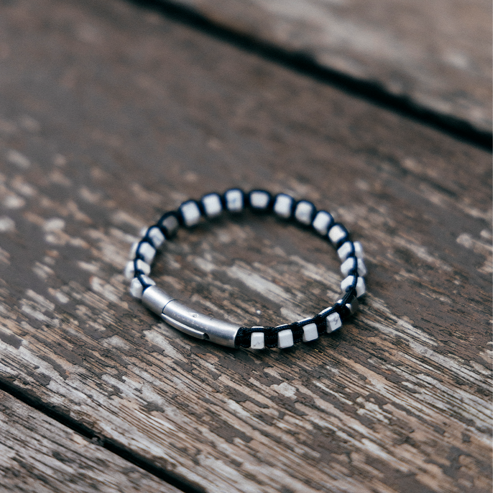 Nouvelle丨Screw丨白松石手鏈