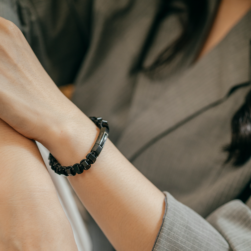 Nouvelle|R.A.M.|All-Black 黑瑪瑙手鏈