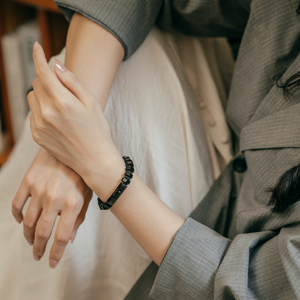 Nouvelle|R.A.M.|All-Black 黑瑪瑙手鏈