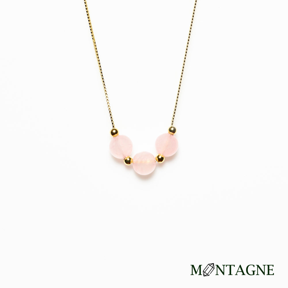 基本款|粉水晶項鍊|桃花X人緣