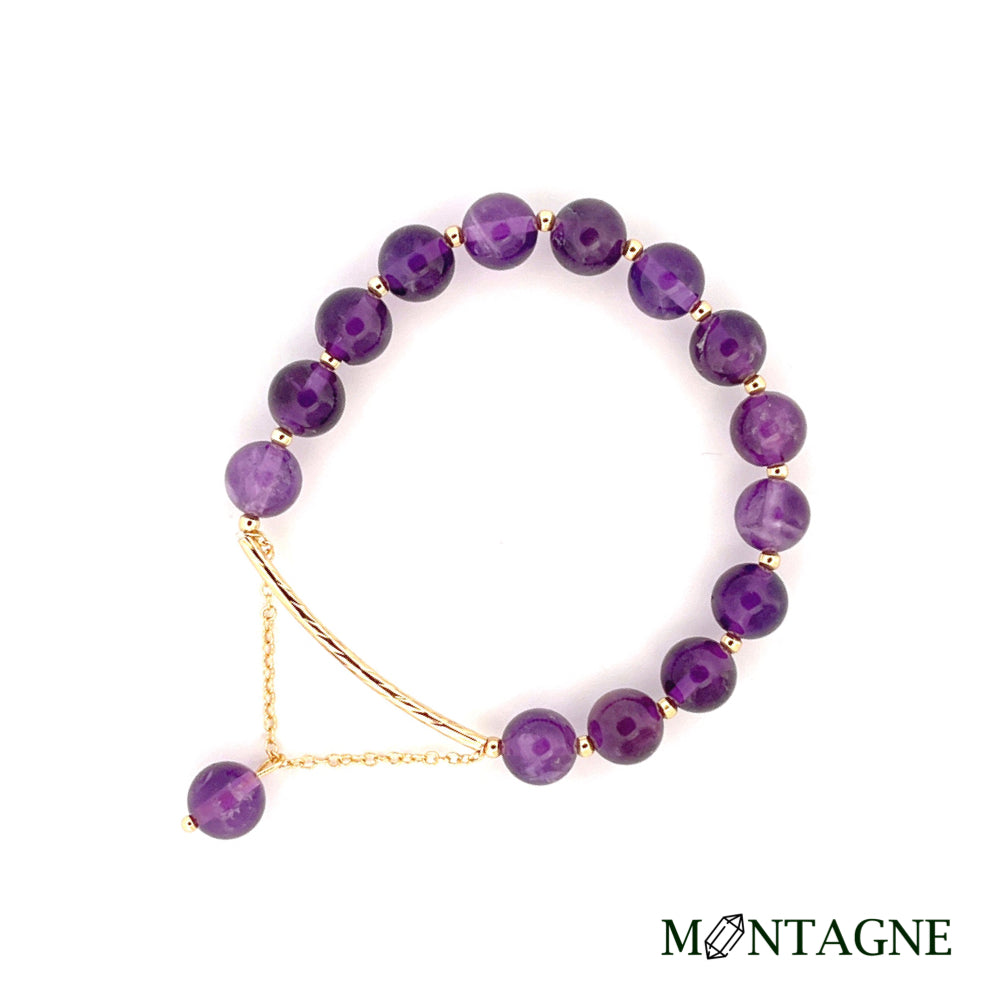 紫水晶手鏈|權利。守護