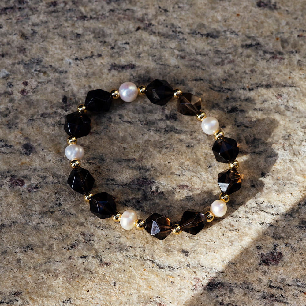 珍珠紅茶|茶水晶。珍珠手鍊