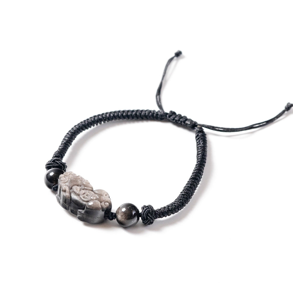 編織|貔貅咬錢手鍊