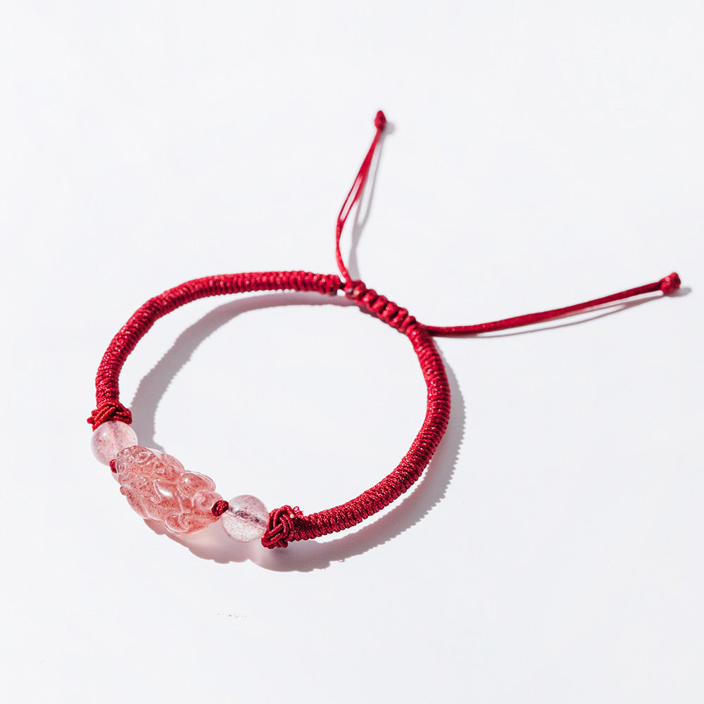 編織|貔貅咬錢手鍊