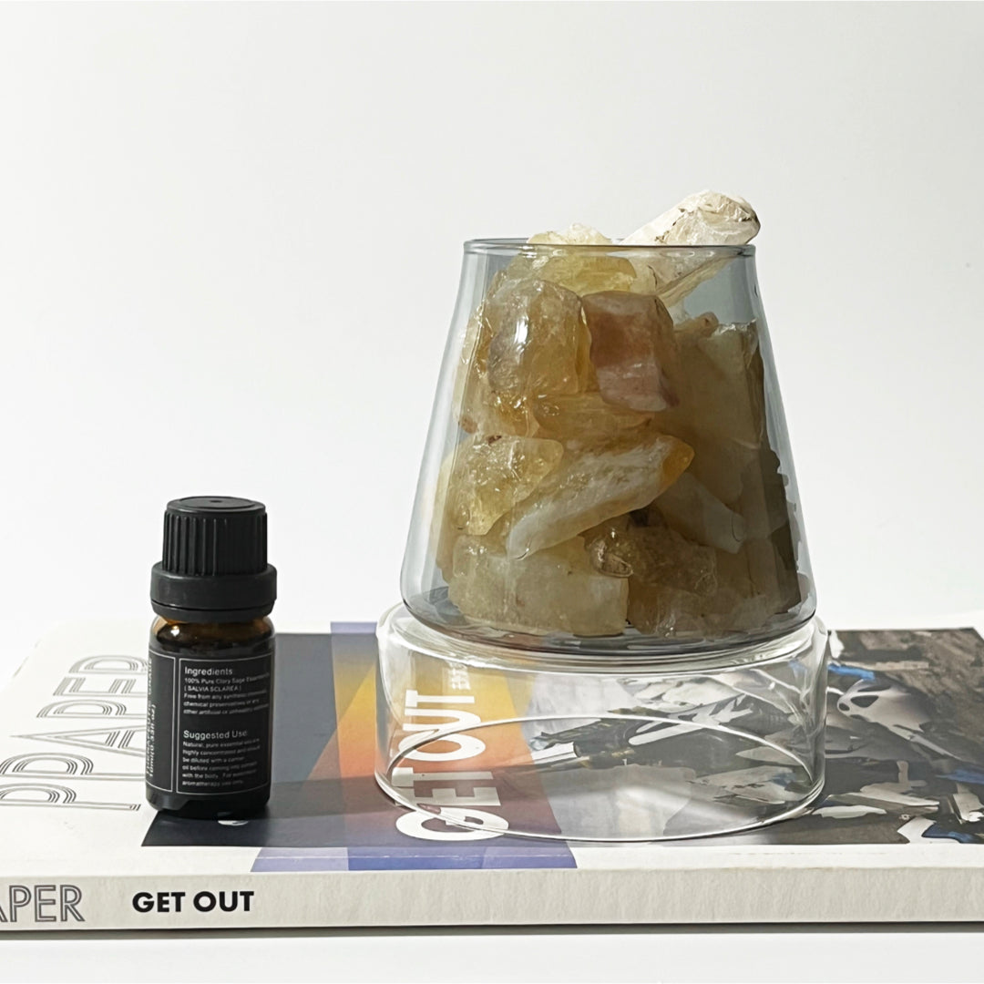 黃水晶|富士山晶礦杯