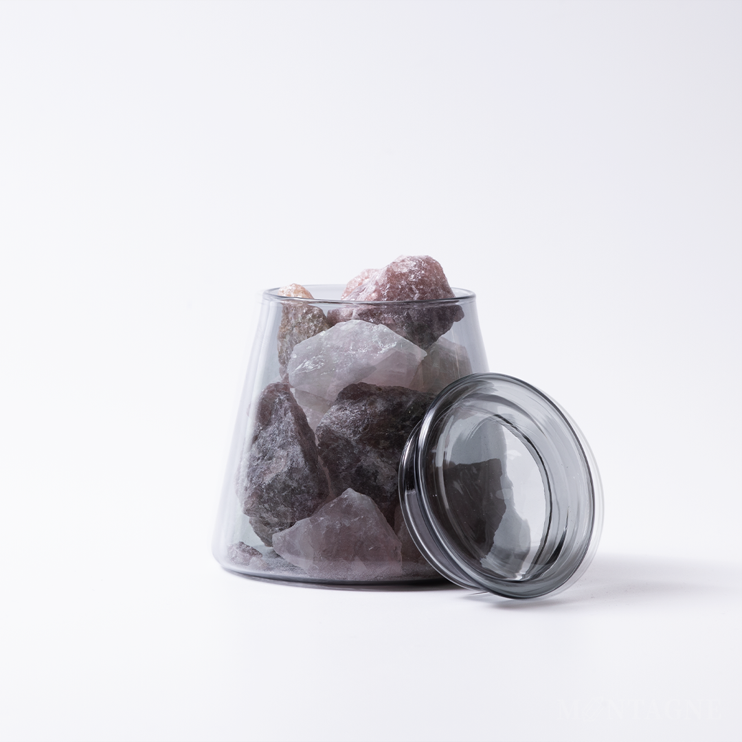 粉水晶+草莓晶|富士山晶礦杯