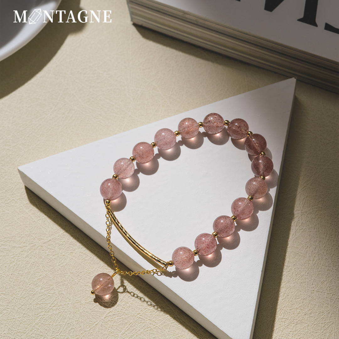 草莓晶手鏈|人緣。愛情