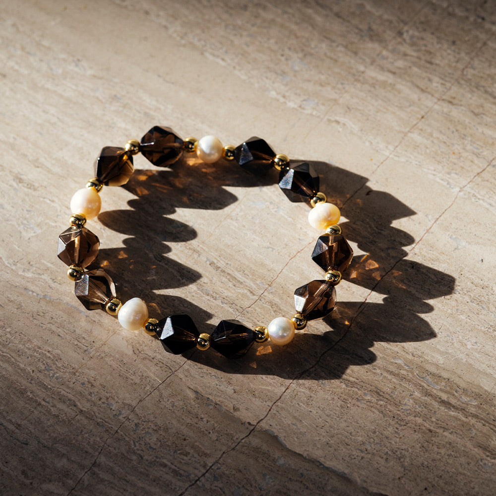 珍珠紅茶|茶水晶。珍珠手鍊