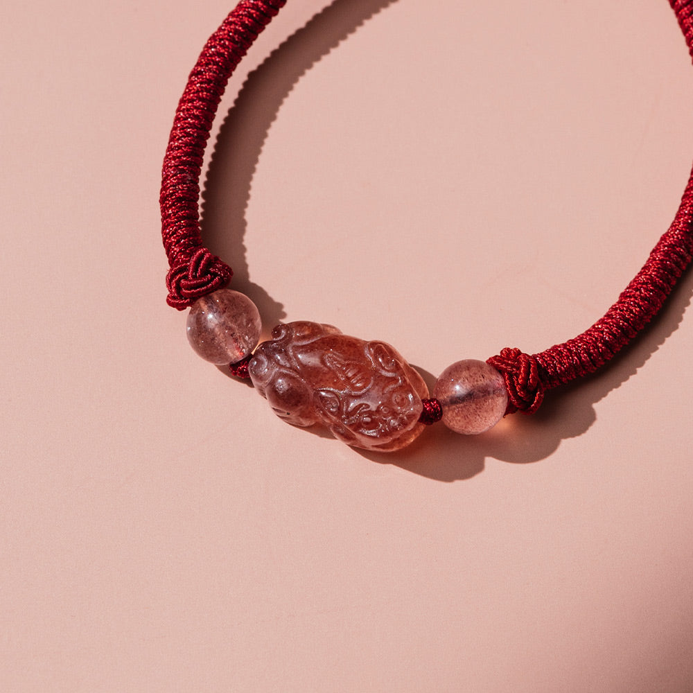 編織|貔貅咬錢手鍊