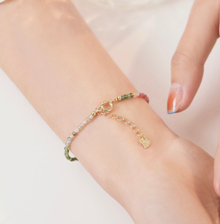 COLORION|彩虹碧璽細鍊