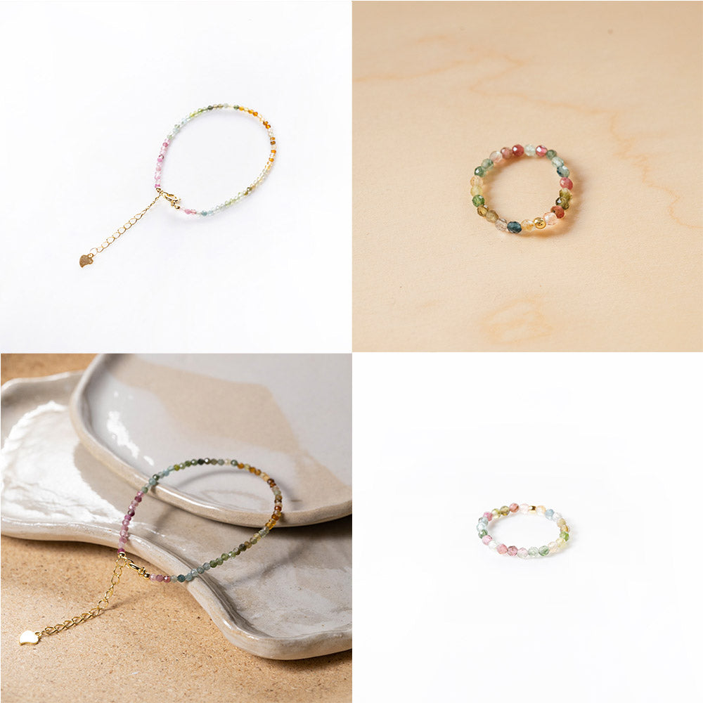 COLORION|彩虹碧璽細鍊