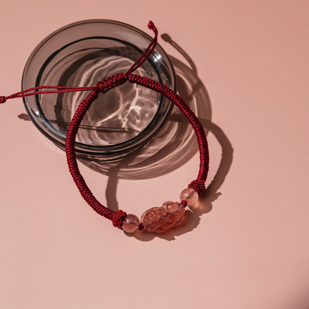 編織|貔貅咬錢手鍊