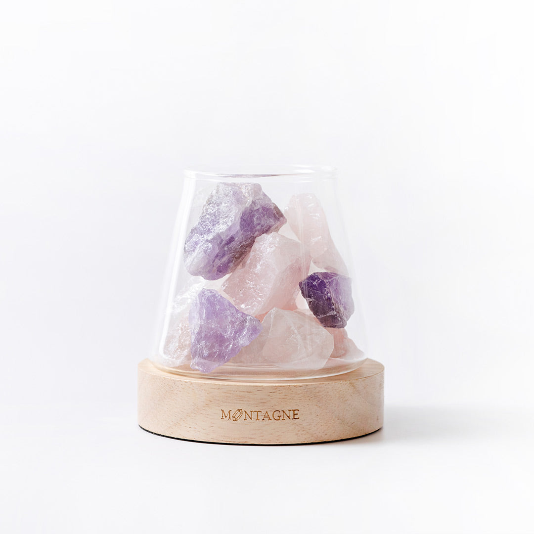 守護。珍愛丨水晶擴香丨紫水晶 × 粉水晶