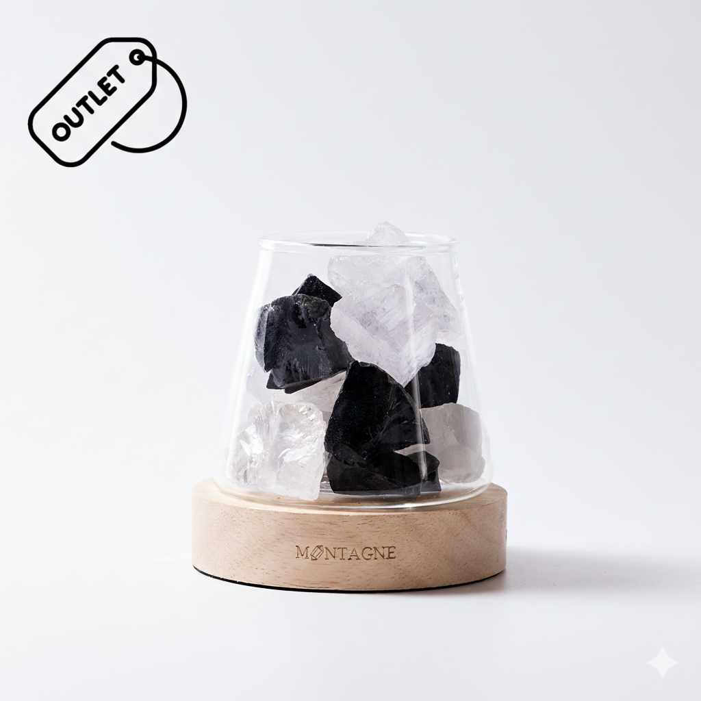 特賣品｜富士山擴香組｜黑白晶（付裸裝精油）