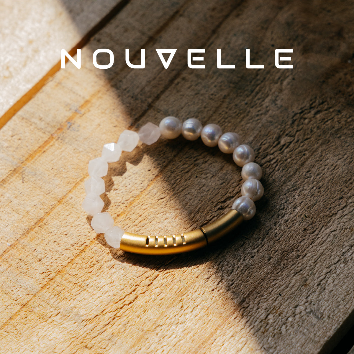 Nouvelle｜MagAroma｜粉水晶。天然珍珠