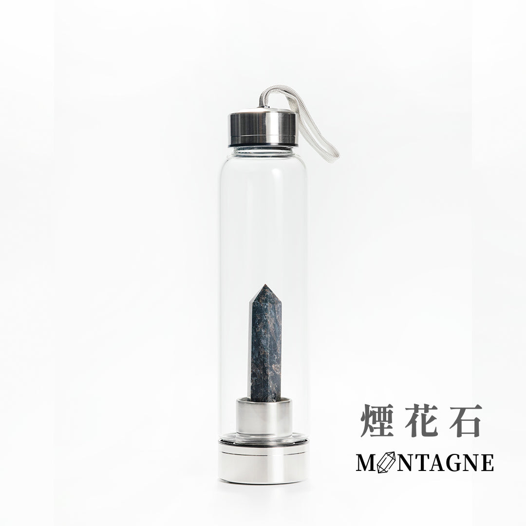 天然水晶石柱能量瓶
