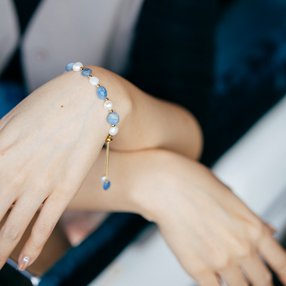 【絕版品】Pearl｜藍東菱玉手鍊 單購