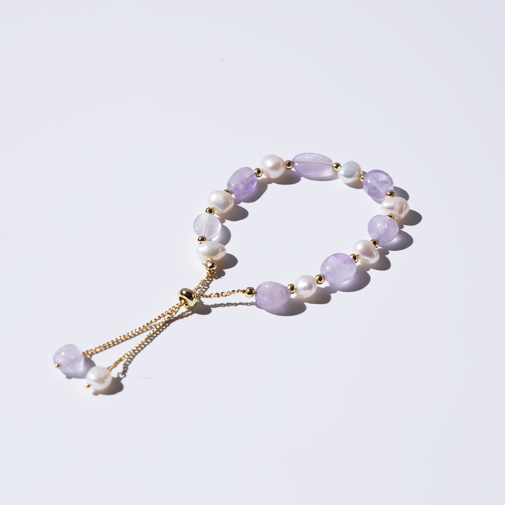 Pearl｜紫水晶手鍊